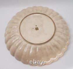 19th C Japanese Meiji Period Satsuma 15 Inch Charger