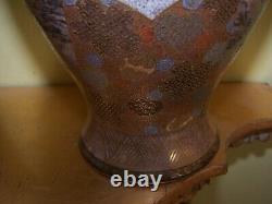 Amazing -2 Large Signed Kinkozan Japanese Meiji Satsuma Vase S