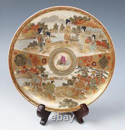 Antique Meiji Period Satsuma Tea Set Signed Hayakawa Japanese Pottery Dragon