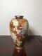 Japanese Satsuma Millefleur Hand Painted Porcelain Vase Meiji/Taisho 5